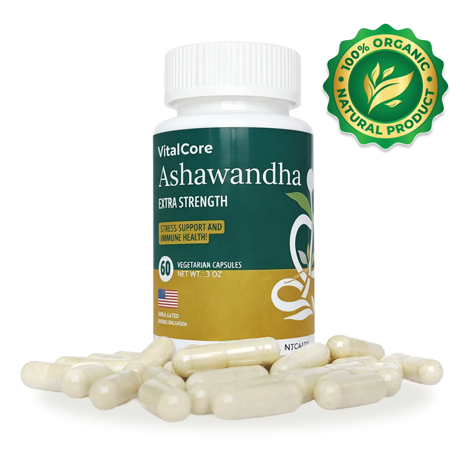 Cápsulas de Ashwagandha